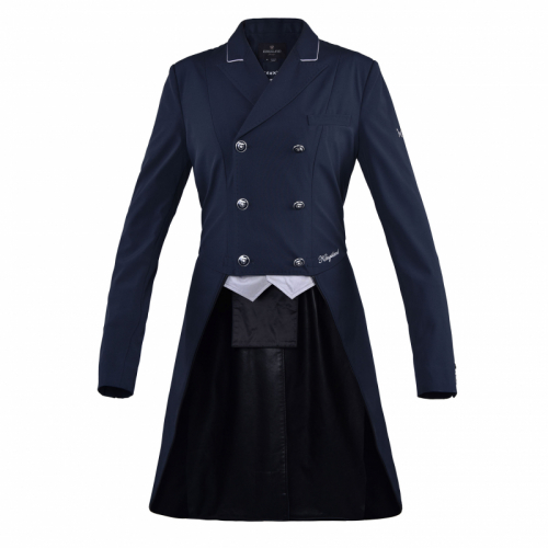 Classic Ladies Softshell Tail Coat Navy i gruppen Ryttare / Tvling / Ridkavajer hos Charlies Hst (1002143330)