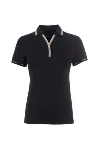Ladies Polo Pique Shirt Function Black i gruppen Ryttare / Damklder / Ridtoppar & T-Shirts hos Charlies Hst (1008160620)