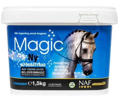 Magic Pulver Naf 1,5 kg i gruppen Hst / Tillskott / Lugnande hos Charlies Hst (202227010015)