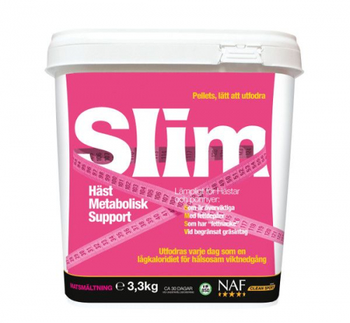 Slim Pellets Naf 3,3kg i gruppen Hst / Tillskott / Vitaminer & Mineraler hos Charlies Hst (202227230000)