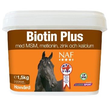 Biotin Plus Pulver Naf 1,5kg i gruppen Hst / Tillskott / Hovar hos Charlies Hst (202227490015)