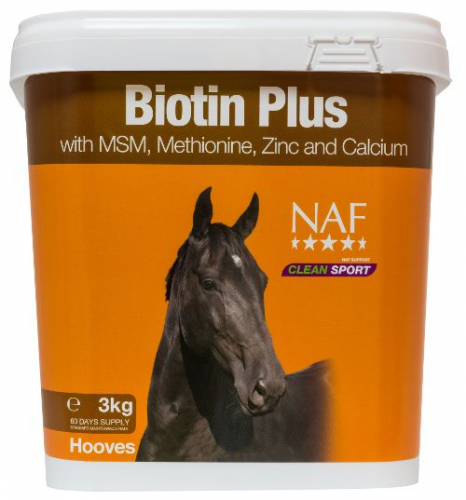 Biotin Plus Pulver Naf 3kg i gruppen Hst / Tillskott / Hovar hos Charlies Hst (202227490030)