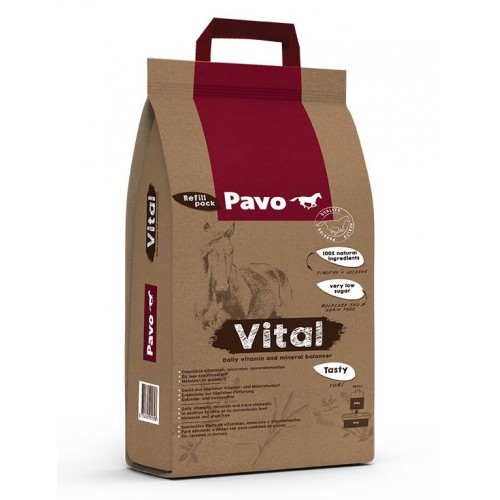 Pavo Vital Refil 8kg i gruppen Hst / Tillskott / Vitaminer & Mineraler hos Charlies Hst (507427742018)