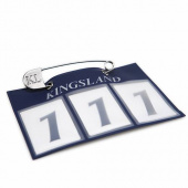 Classic Number Plate Kingsland Navy