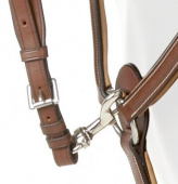 ANTARES LEATHER BREASTPLATE FULL BRUN