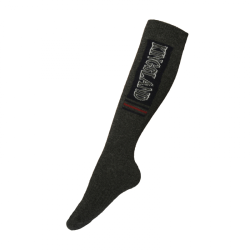 KLEdy Unisex Wool.Mix Knee Socks Dark Grey i gruppen Ryttare / Tillbehör & Accessoarer / Ridstrumpor hos Charlies Häst (1002124822)