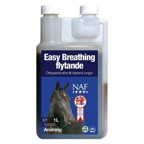 Easy Breathing Flytande Naf 1L i gruppen Häst / Tillskott / Andning hos Charlies Häst (202227150100)