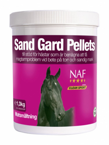 Sand Gard Pellets Naf 1,3kg i gruppen Häst / Tillskott / Mage hos Charlies Häst (202227400013)
