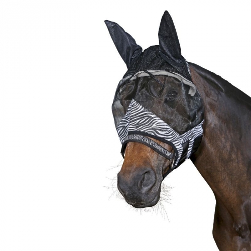 Flugmask Anti-Uv Zebra Ree Horses i gruppen Häst / Skötsel / Insektsskydd hos Charlies Häst (2040260720)