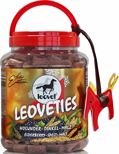 Leoveties Winter Edition Hästgodis Elderberry Spelt Malt 2250g i gruppen Häst / Tillskott / Övrigt Tillskott hos Charlies Häst (204027054300)