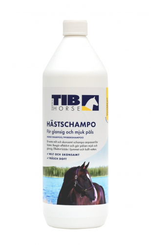 HÄSTSCHAMPO TIB-HORSE 1 LITER i gruppen Häst / Skötsel / Pälsvård hos Charlies Häst (205305020100)