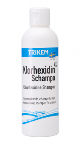 Klorhexidin Schampo 200ml Trikem i gruppen Hst / Hstvrd & Sktsel / Srvrd hos Charlies Hst (207732032000)