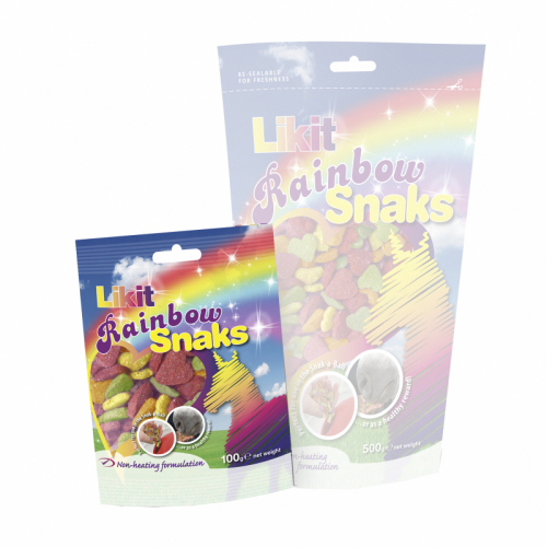 Likit Snacks Rainbow 100g i gruppen Hst / Tillskott / Hstgodis hos Charlies Hst (208527020000)