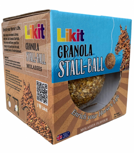 Likit Granola Stall Ball 1,6kg Molasses i gruppen Hst / Tillskott / Hstgodis hos Charlies Hst (208527030001)