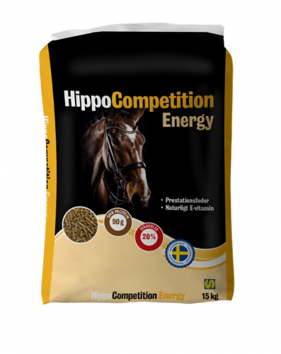 Hippo Competition Energy 15kg i gruppen Foder hos Charlies Hst (507427022500)