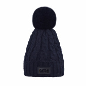 CHAP LADIES KNITTED HAT KINGSLAND ONESIZE NAVY