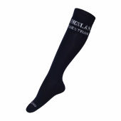 Klidony Wool-Mix Knee Socks Navy