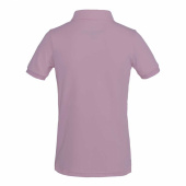 Amirat Girls Tec Pique Polo Shirt Pink Rose Shadow