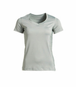 KLPENNY LADIES V-NECK SHIRT GREEN CHINOIS