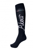 KNEE SOCK WITH STRASS FLAG PIKEUR NAVY
