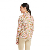 Lowell Youth 2.0 1/4 Zip Baselayer Sea Salt Floral