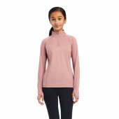 LOWELL YOUTH 2.0 1/4 ZIP BASELAYER NOSTALGIA ROSE