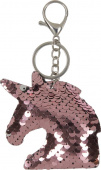 SEQUIN NYCKELRING EQUIPAGE PINK