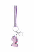 Unicorn Cute Nyckelring Kids Purple