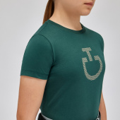 CT Girls Logo Cotton Shirt Green
