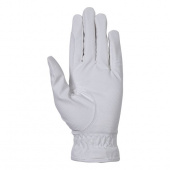 Competition Riding Gloves White/Rose