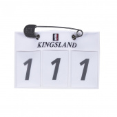 Classic Number Plate Kingsland White