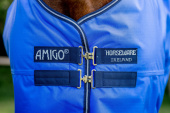 Amigo Hero Ripstop Pony Turnout Lite Blue/Navy&Grey
