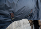 TURNOUT RUG ALL WEATHER WATERPROOF CLASSIC 150G NAVY 