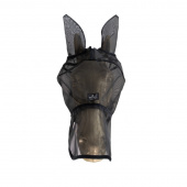Fly Mask Classic With Ears And Nose Black