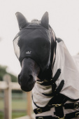 Fly Mask Classic With Ears Black