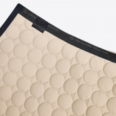 Circle Quilted Saddle Pad Full Beige
