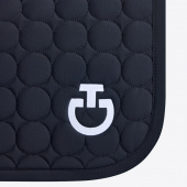 Circle Quilted Saddle Pad Full Navy